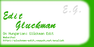 edit gluckman business card